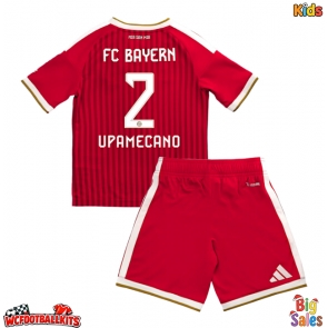 Bayern Munich Dayot Upamecano #2 Replica Home Stadium Kit for Kids 2026-27 Short Sleeve (+ pants)